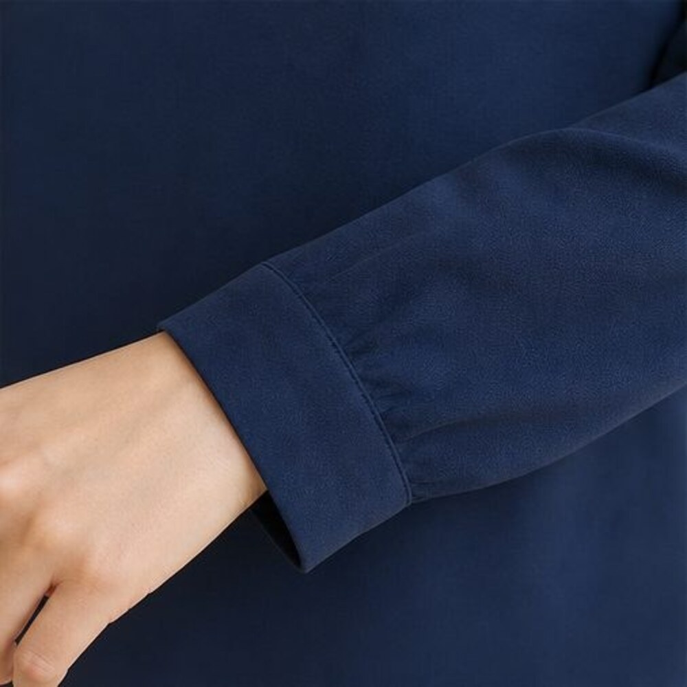 Navy Smocked Top - Picture 5 of 6